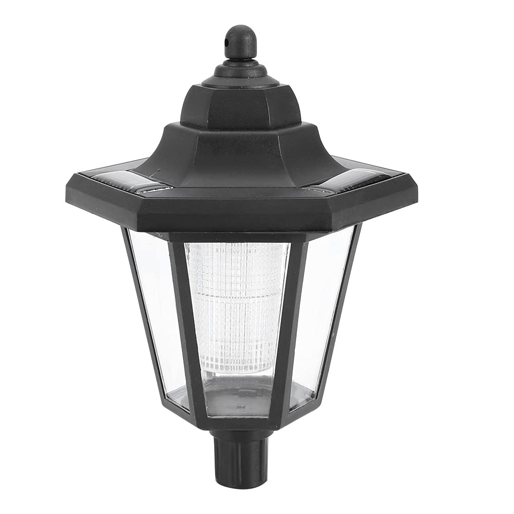 VBESTLIFE LED Solar Hexagonal Wall Light, Vintage Style Outdoor Light, Waterproof Garden Wall Lights, for Balcony Yard Garden