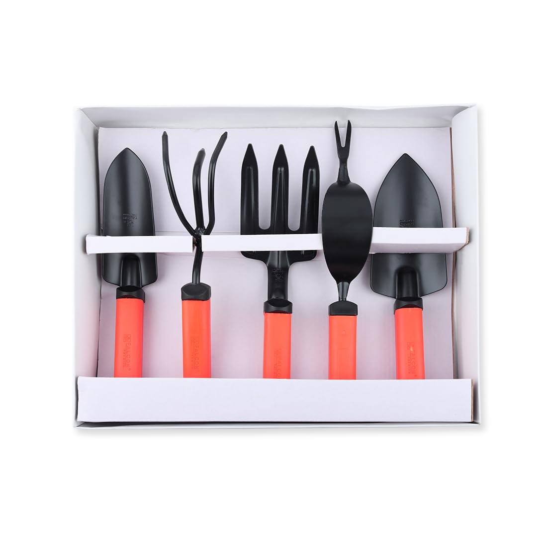 Falcon Premium 5 Pieces Garden Tools Set (includes: Weeding Trowel, Transplanter, Cultivator, Fork, Weeder) (B09CDY2LFJ) Amazon Price History, Amazon Price Tracker