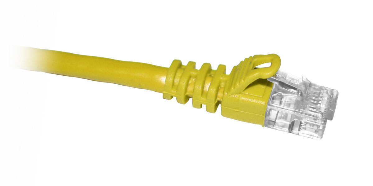 CP TechnologiesC5E-YW-07-M Patch Cable CAT5e 7' RJ-45 M/M, Yellow
