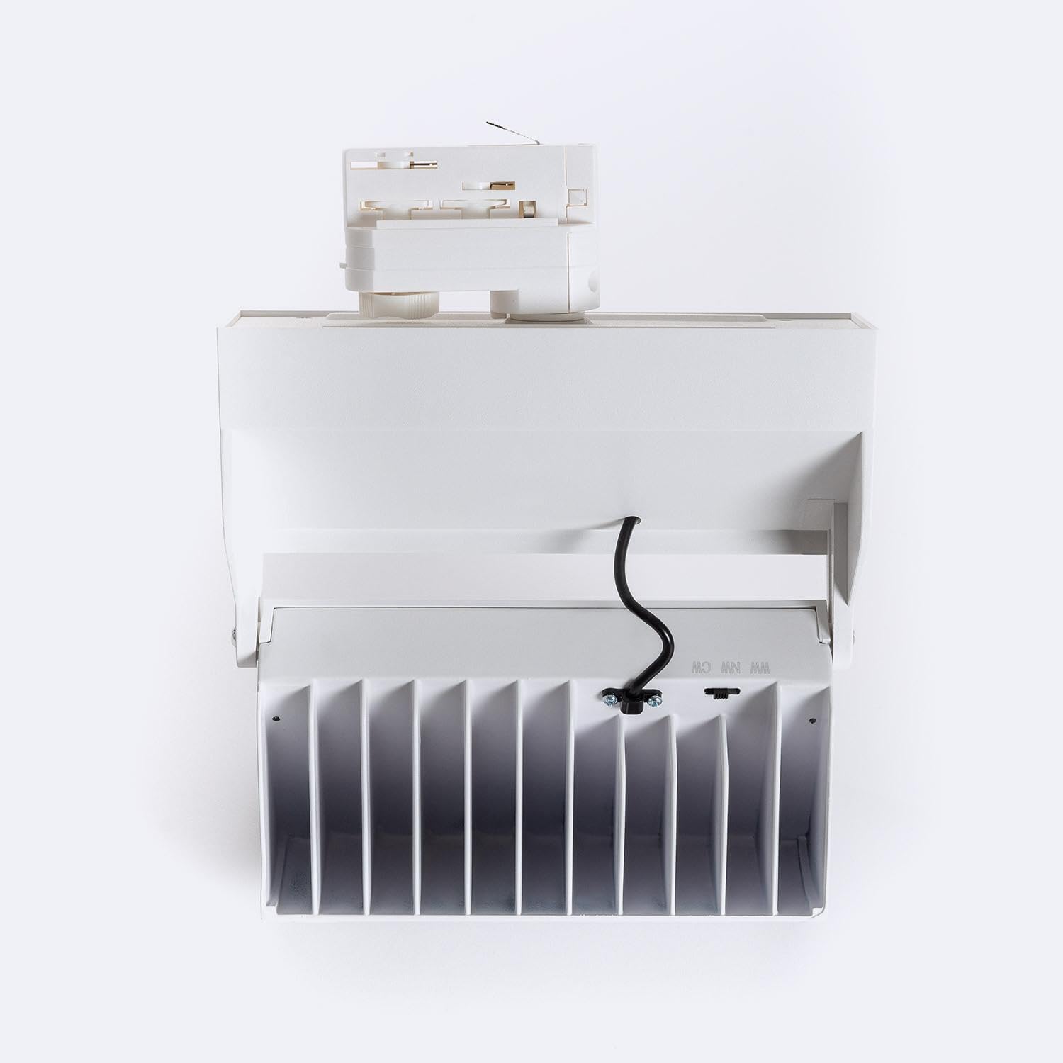 Spot LED sur Rail Triphasé 38W Piero CCT Sélectionnable 4000K - 5000K - 60