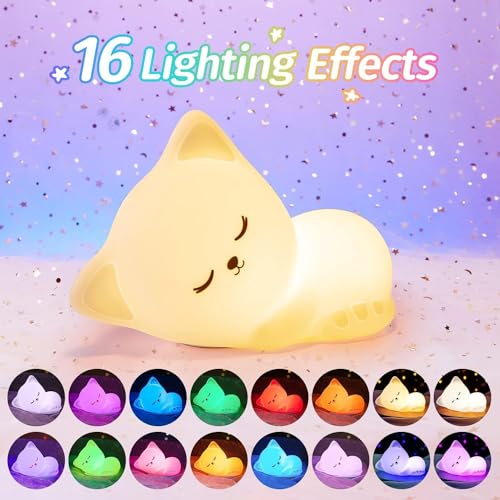 Mubarek Silicone Cat Night Light, photo 4 on Amazon.com