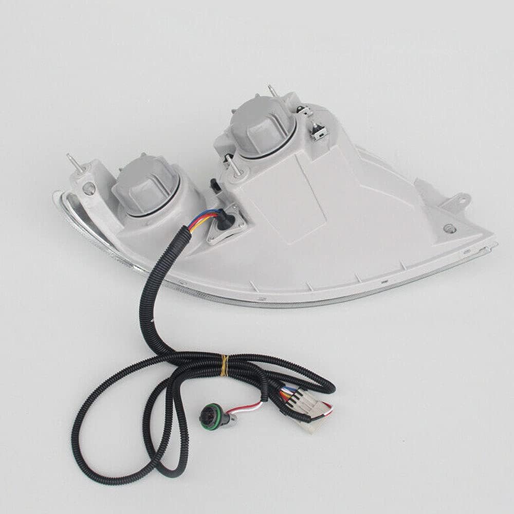 International Durastar Headlight Pair Assembly Compatible with 2001-2016 Harvester 4100 4200 4300 4400 and 2002-2016 Transtar 8500 8600 Series HeadLamp Set of Driver & Passenger