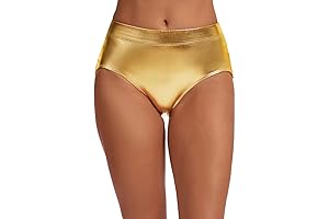 Women's Gold Panties: Shimmering Lingerie for Bold Style and Comfort
