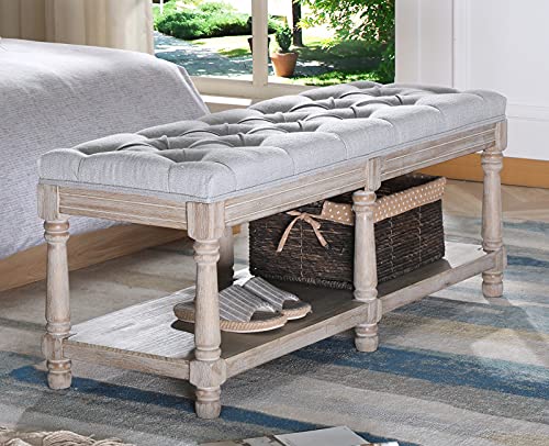 40 Farmhouse Bedroom Benches that are Sensationally Chic