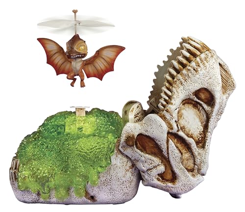 MGA Entertainment Gross-a-Saurus GrossMos Flying Dino Rouge - Jouets Dinosaures Interactifs pour Garçons et Filles, pour Les Collectionneurs et Les Enfants de Plus de 6 Ans