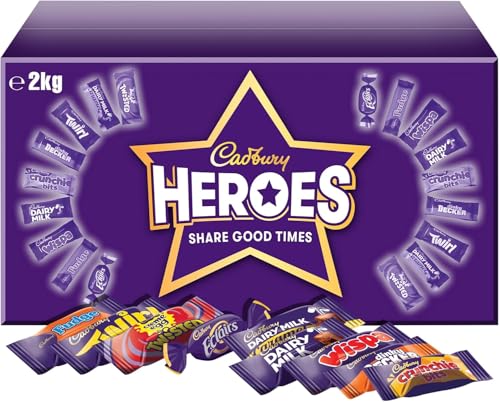 Cadbury Heroes Chocolate Bulk Share Box, Assorted...