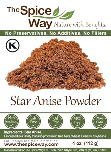 The Spice Way Star Anise - Ground (4 oz) great for baking and tea - Image 8
