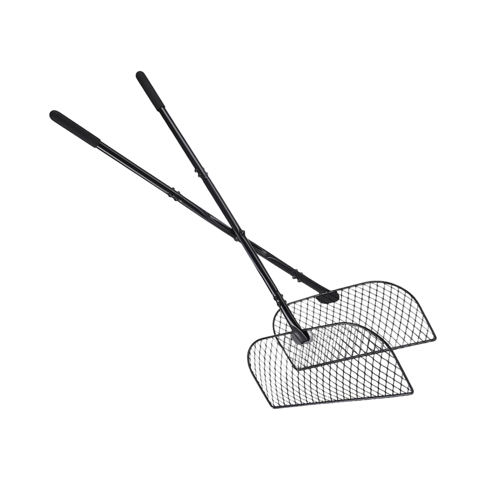 Zepfjhe Multicolor Professional Grades Lawns Rakes With Extra Wide Head Design Leaves Gatherer Ideal For Gathering Leaves And Debris Outdoor Cleaning Tool
