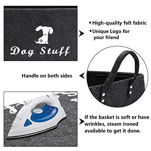 Morezi - Cestino portaoggetti in feltro per