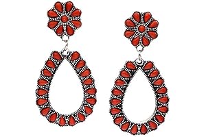 Vintage Turquoise Earrings: Exuding Southwestern Charm