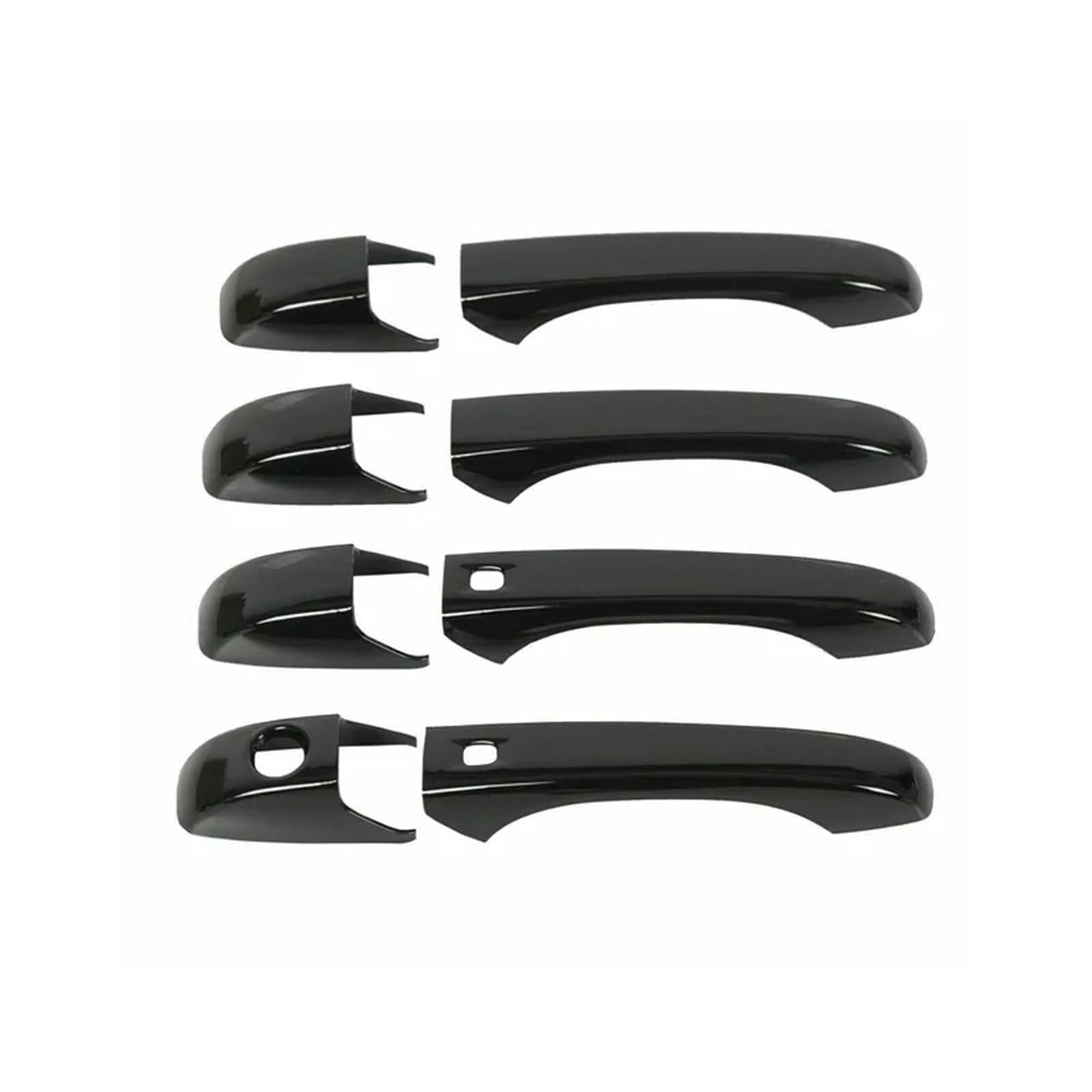 Rdwspli One Color Exterior Handle Shell Compatible With Jeep For Grand For Cherokee 2011-2019 Exterior Accessories Car Gloss Black 8Pcs Door Handle Cover