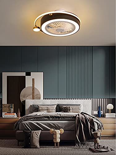 Ventilateurs de plafond avec lumières et télécommande pour salon et chambre - 7