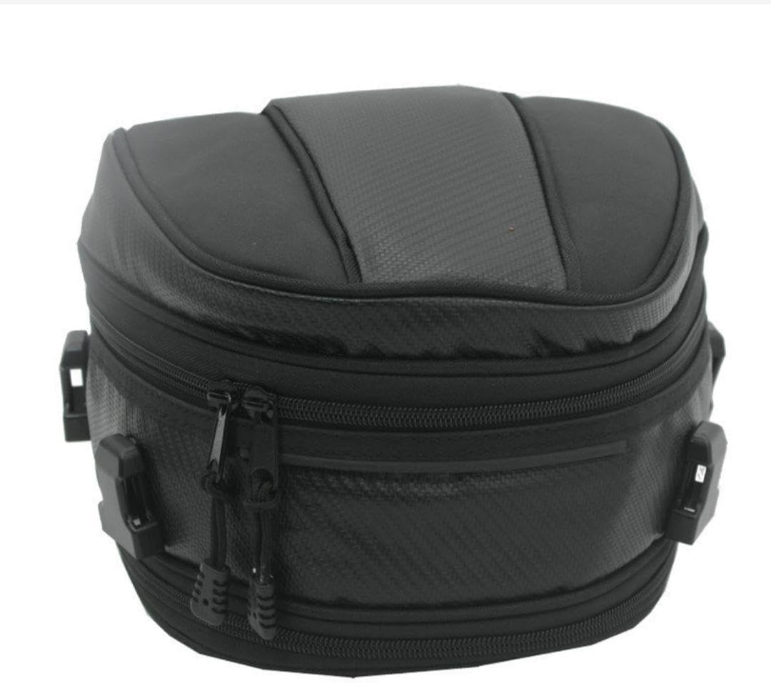 トランクバッグ シートバッグ テールバッグ 収納袋 バイク ブラック