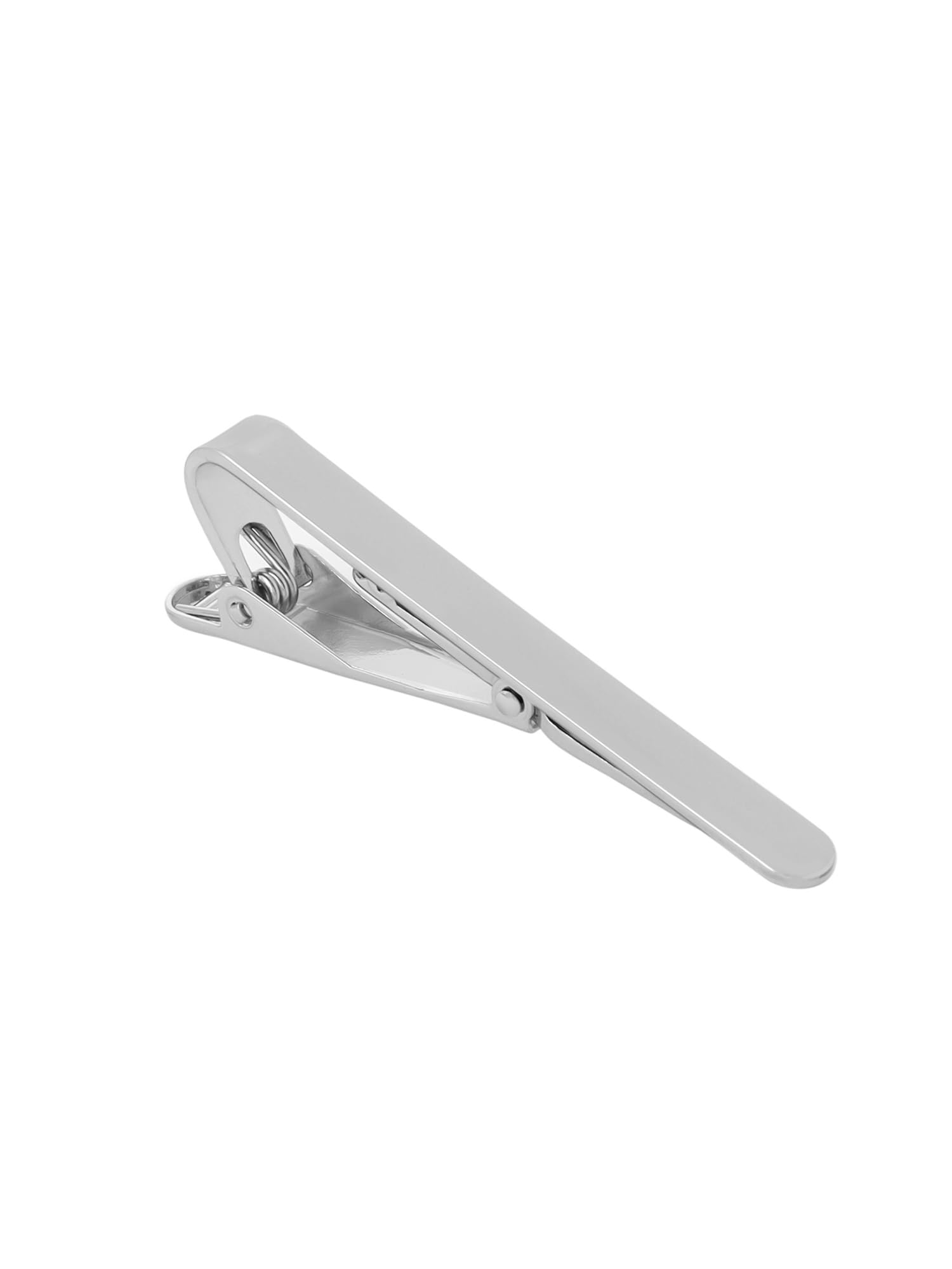 Tie Pin For Men And Boys Sleek Matte Silver Rhodium Plated Tie Pin For Men And Boys-image-9