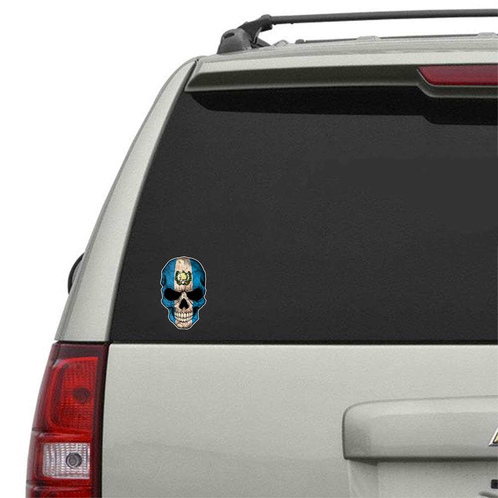 Guatemala Skull Vinyl Sticker/Decal Car Window Wall Multiple Sizes (5