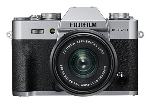 Ficha técnica Fujifilm X-T20 Kit de cámara Evil de 24 MP y Pantalla de 3" con Cuerpo y Objetivo XC 15-45 mm Plata - Fernando Cortés