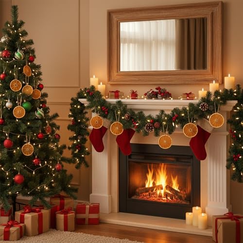 Dried Orange Slices for Crafts 30pcs – Natural Citrus Decor to Instantly Elevate Cozy Seasonal DIY Projects - Image 6