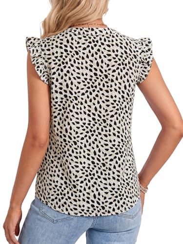 Image of Women's Dressy Striped V Neck Blouse