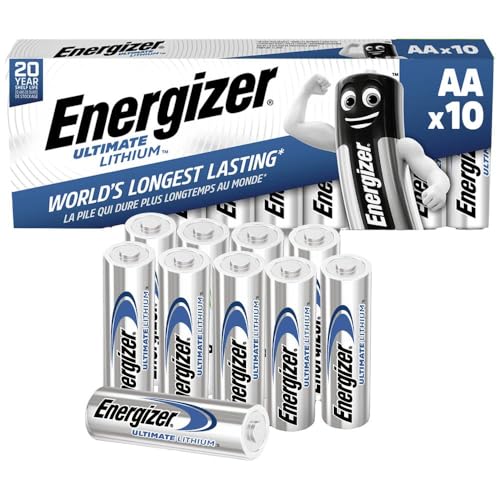 Energizer Ultimate Lithium - Pack de 10 pilas Ultimate Lithium AA