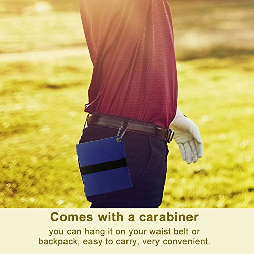 Bolsa de armazenamento para camiseta de golfe, bolsa para camiseta, nylon portátil para entusiastas