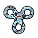 TUFFY Junior 3WayTug, Durable Dog Toy (Camo Blue)