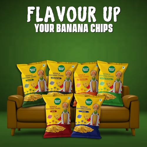 Image of Beyond Snack Nendran Kerala Banana Chips | Original Salted | Thin Crunchy Crispy Snack |450g (150g *3packs)