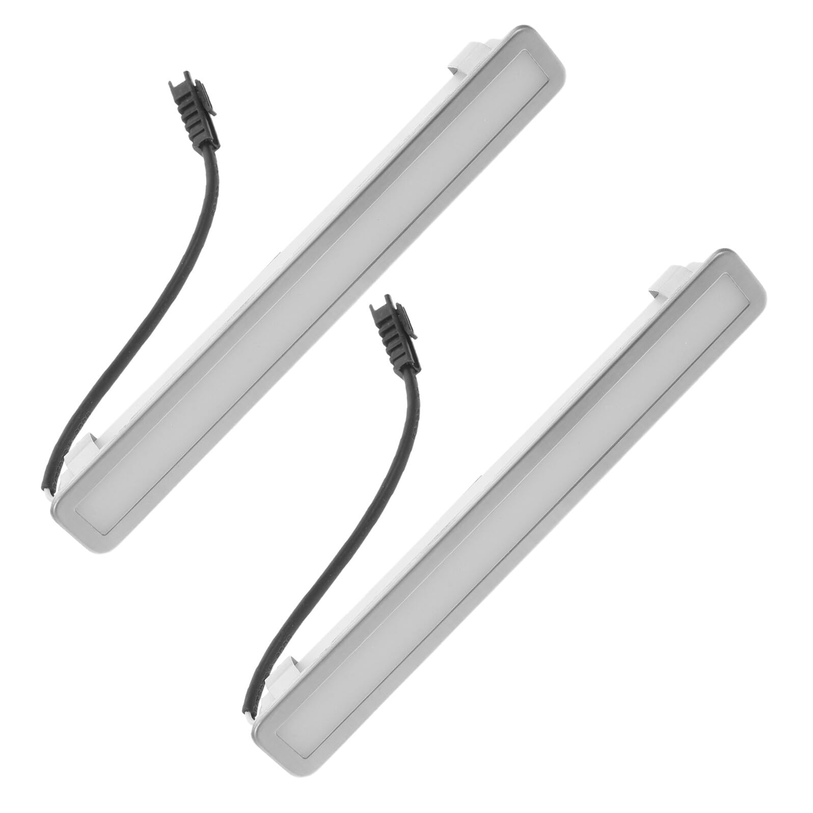 Baluue 2pcs LED Range Hood Light Bulbs 12v 1.5w Rectangle Kitchen Stove Replacement Lights 170mm for Cooker Hood Lighting Fixtures