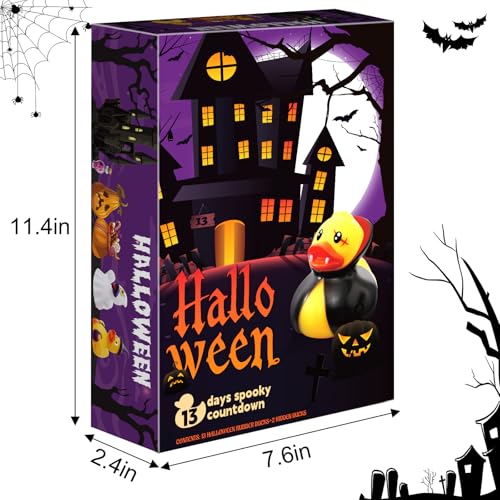 Halloween Advent Calendar 2026, Horror Rubber Ducks with 2 Hidden Figures - image 3