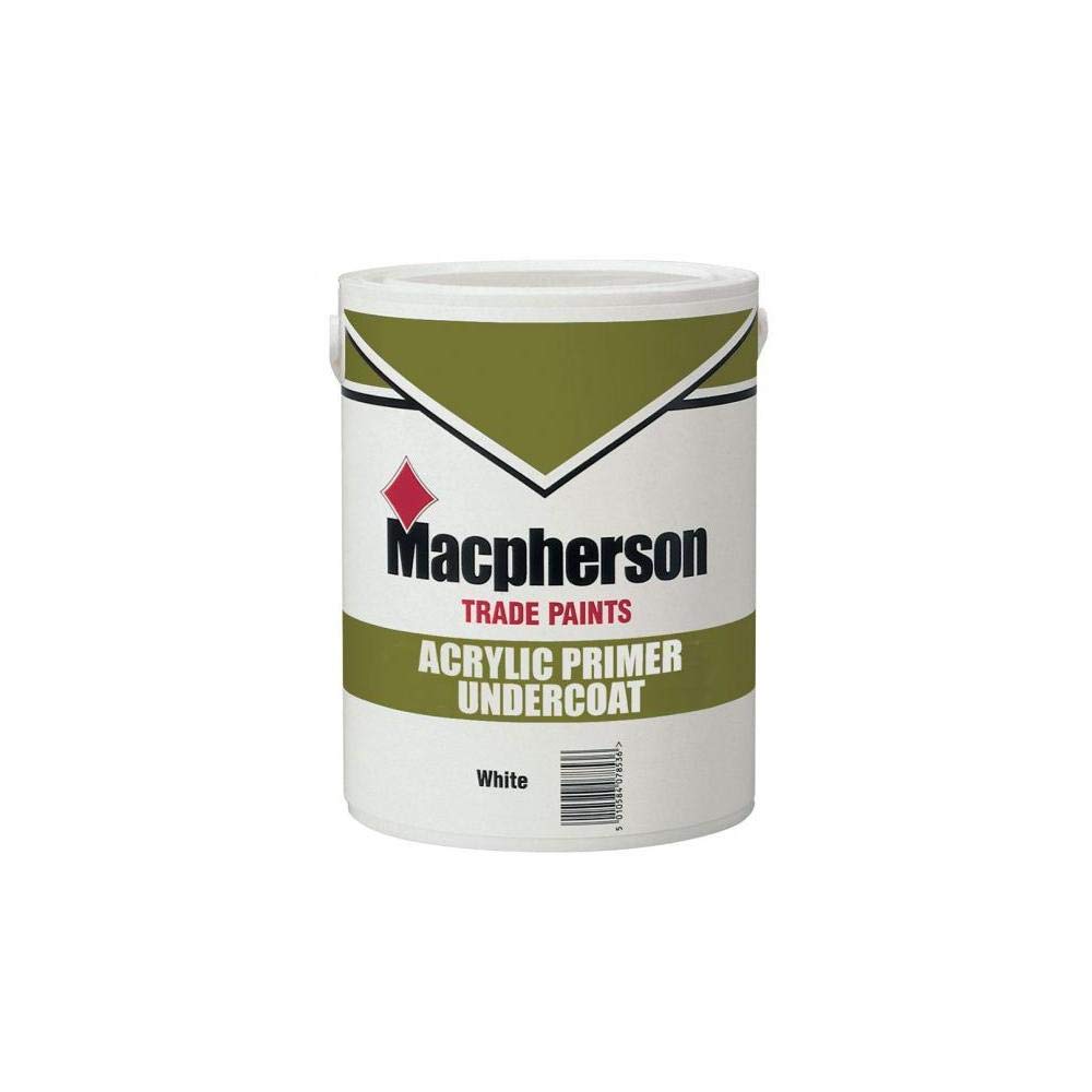 Macpherson Acrylic Primer Undercoat - White - 1L