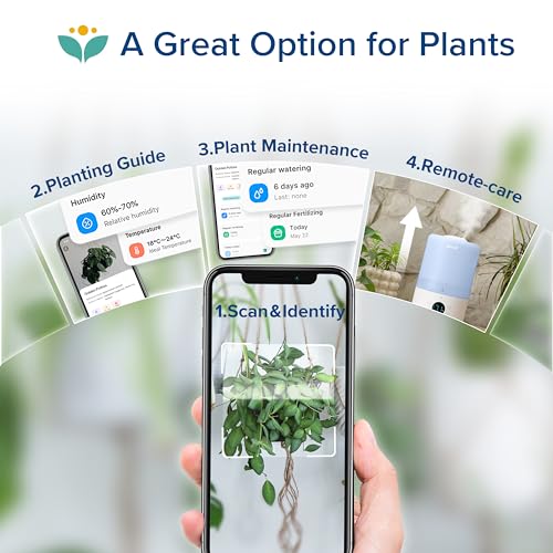 Image of LEVOIT Dual 200S Smart Humidifiers for Bedroom, Top Fill, Customize Humidity for Home, Baby Nursery & Plants with Humidistat, Essential Oil Diffuser, Schedule, Timer, APP & Voice Control, 3L, Blue