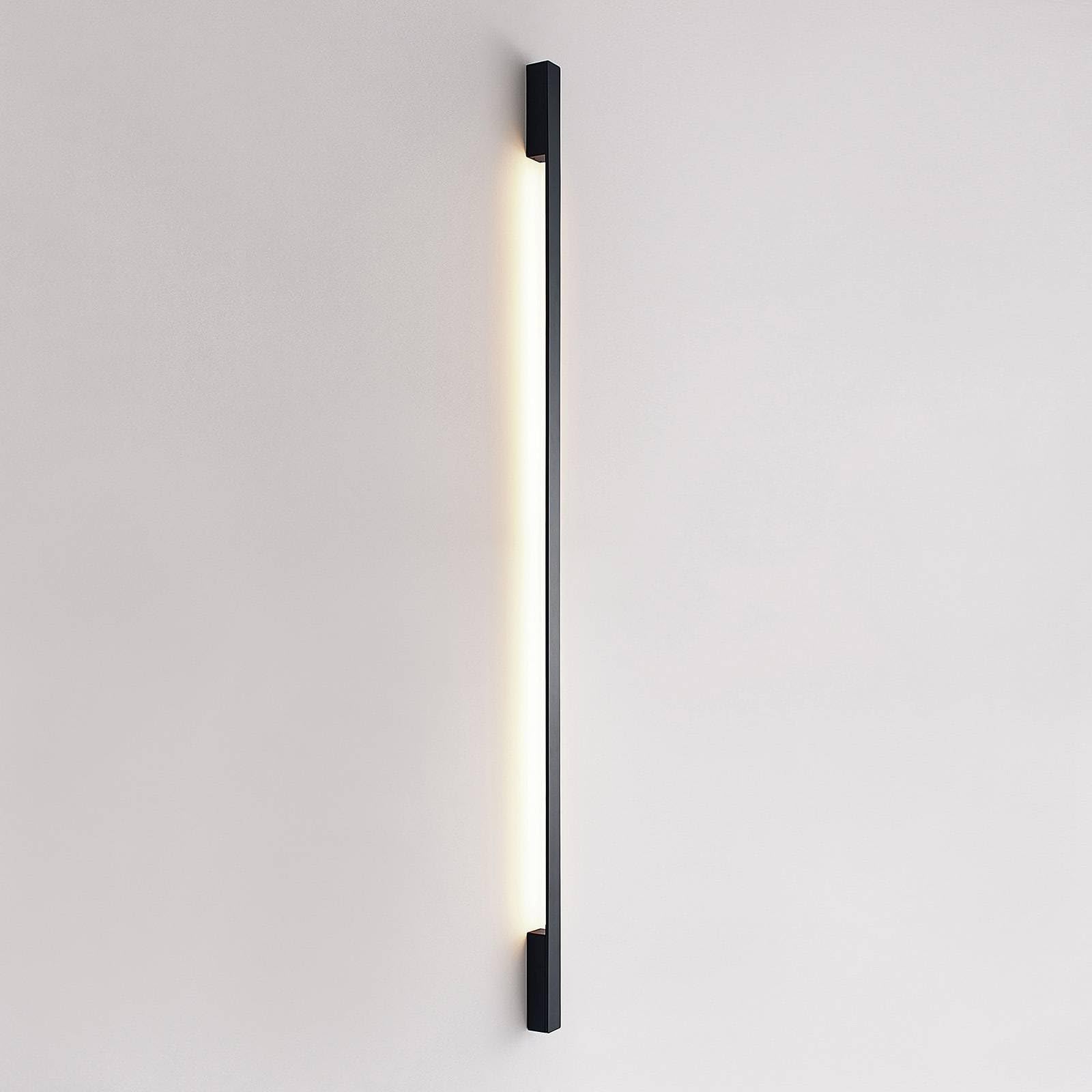 Arcchio LED Wandleuchte, Wandlampe Innen Ivano (Modern) in Schwarz aus Aluminium (2 flammig) - Wandstrahler Wandbeleuchtung Schlafzimmer/Wohnzimmer Flurleuchte