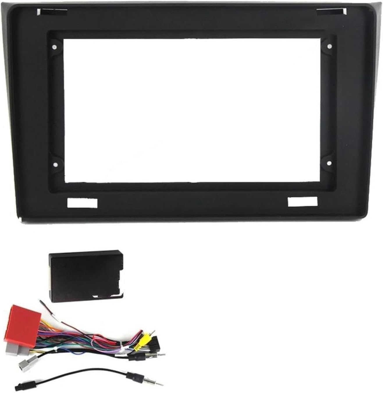 ラジオパネルフェイシア に適合する マツダ CX9 TB 2006-2016 2 Din カーレディオ オート ステレオ フィッティ