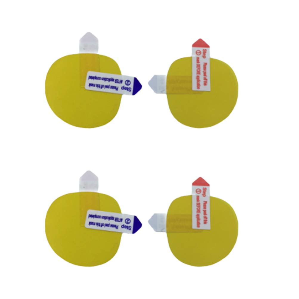 UKCOCO 4 Piece VR Screen Protector - HD Lens Film for Headset Lens VR Glasses Protective Label Compatible for Oculus Quest/Rift S