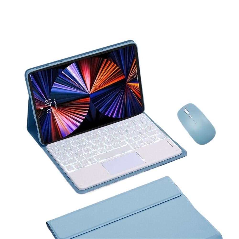 Funda teclado Redmi Pad Pro 12.1 YSJX con ratón QWERTY 7