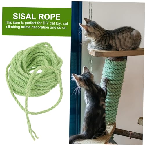 Parliky Arranhador Para Gatos De Gato Parede Corda De Sisal Natural Tábua Para Arranhar Gatos Corda