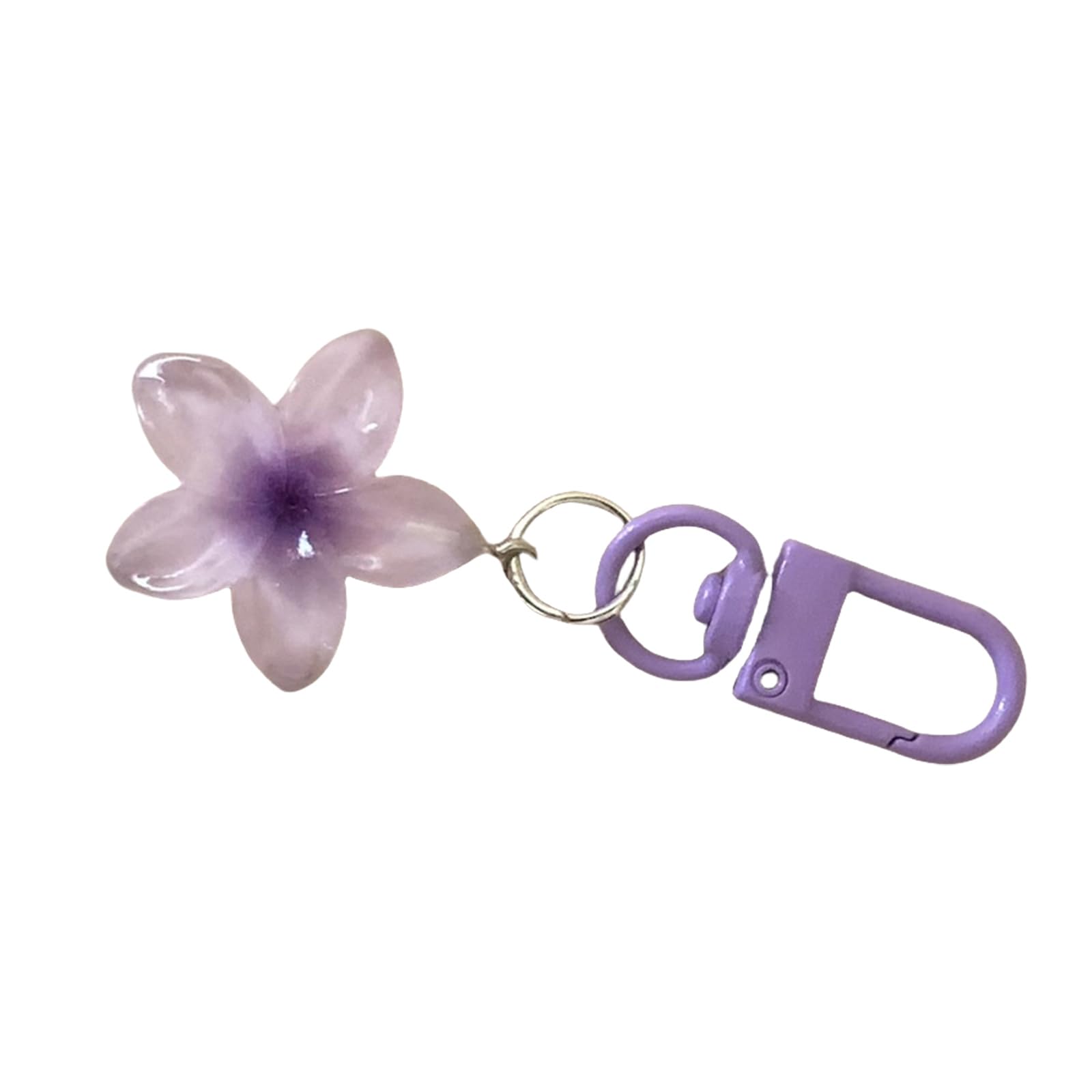 NVOQILIN Sweet Styles Sturdy Acrylic Flower Keychain Portable And Sturdy Jewelry Accessory For Everyday Casual Use