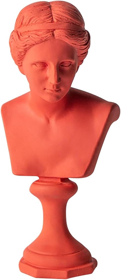 ECYC Ltd 5.91 inch Greek Mythology Sculpture Venus Bust Statue Resin Sculptures Figurine for Home, Office, Wedding, Party, Tabletop Decoration