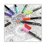 BIC BICFPINFAP10AST Intensity Porous Point Pen - Stick - Extra-Fine 0.4 mm - Assorted Ink & Barrel Color - Pack of 10 – view 7