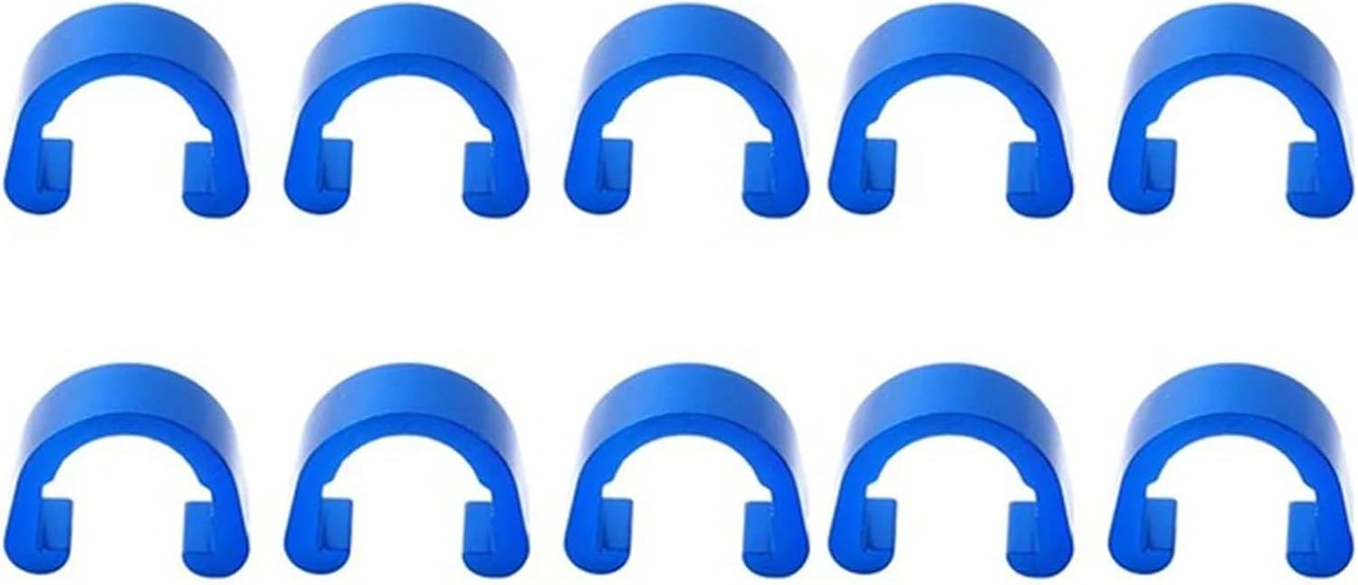 Lawsen Bike Cable Clips 200PCS Bike C-Shaped Clips, Fixed Clamps for MTB/Road Brake & Shifter Cable Tubing