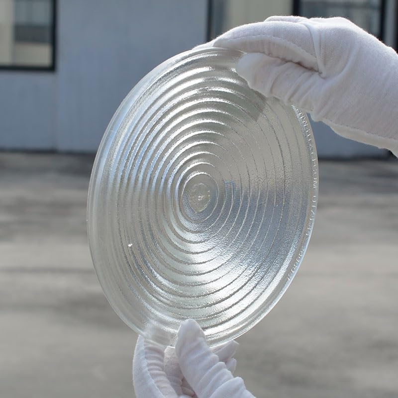 1PC Borosilicate Glass Fresnel Lens 80mm-300mm for Stage Lighting, Magnifier, PAR Lamps(Diameter200mm)