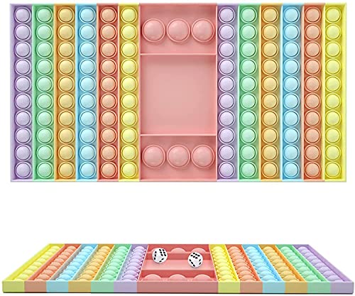 SUPYINI Push Pop Fidget, Push Pops 126 bolhas Fidget Sensory Toys Pop Its Funny Relief Stress Deskto
