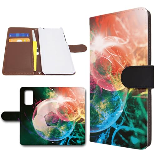 Galaxy A82 5G SM-A826S �݊� �P�[�X �蒠�^ �X�}�z�P�[�X ���U�[�� �J�o�[ �J���������� �T�b�J�[ FOOTBALL [�f�U�C��B] �M�����N�V�[A82 �t�@�C�u�W�[ �g�����h�Q�[�g dc-1819