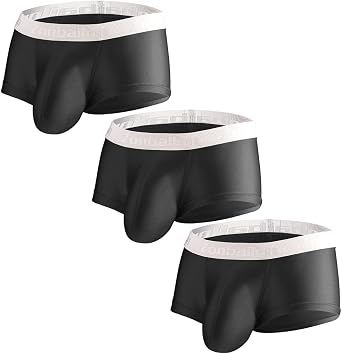 Bulge Enhancing Underwear Big Bulge Pouch Underwear Men Bulge Enhancer Underwear Rising Bulge Boxers Shorts