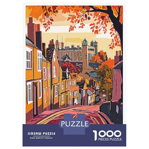 Rompecabezas para adultos de 1000 piezas Southampton cityscape juego de mesa y decoración