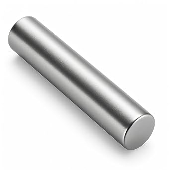 Neodymium Magnets 0.4 x 2.4 Inch Rare Earth Cylinder Rod, Diametrically Magnetized for DIY, Crafting, Engineering, Science Projects, and Industrial Applications