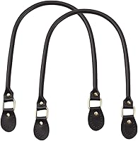 Vista 8 de PH PandaHall 2 piezas de 24.2 pulgadas de cuero para bolso de mano, Negro