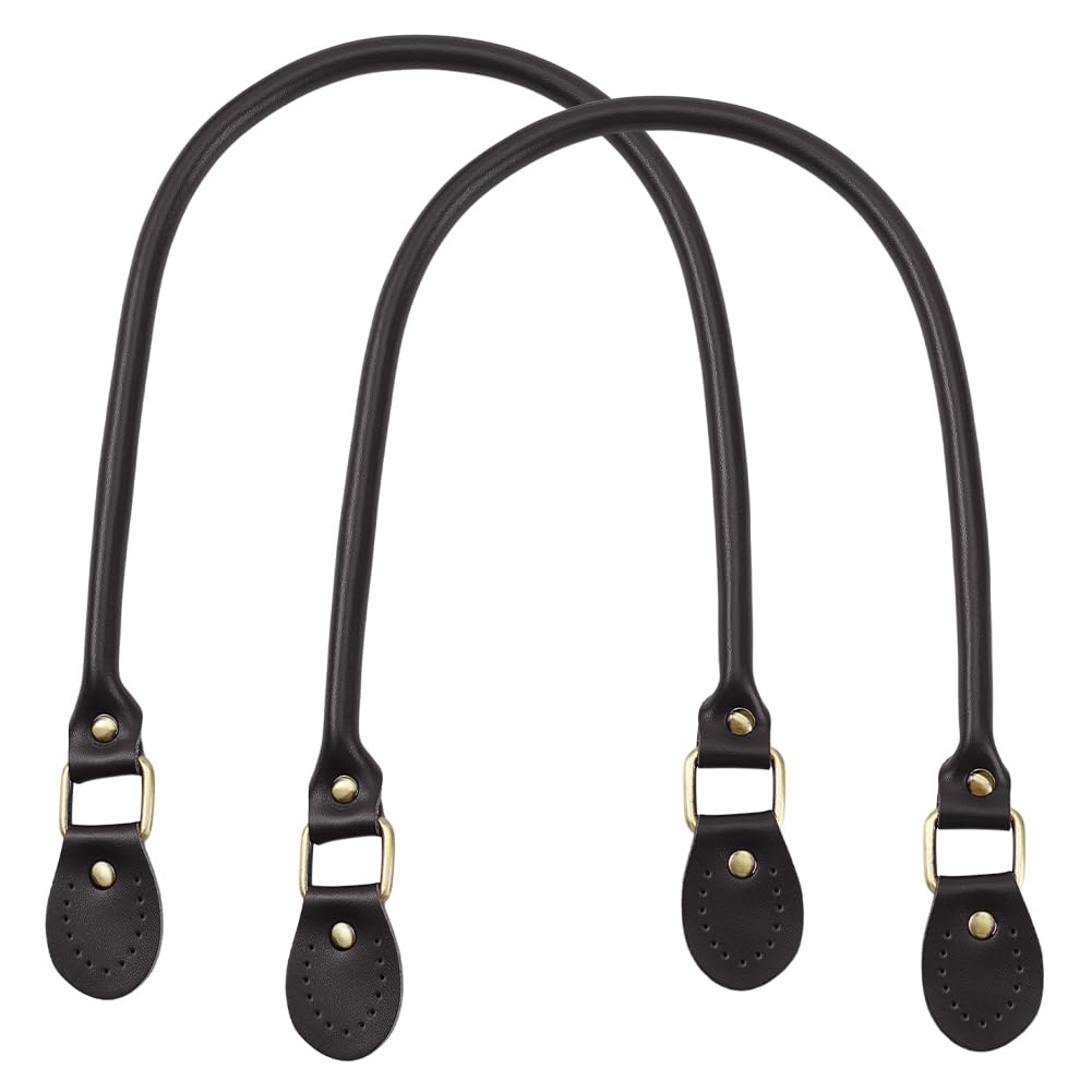 Anses de sac à main en cuir brun noix de coco 61 cm PandaHall Elite