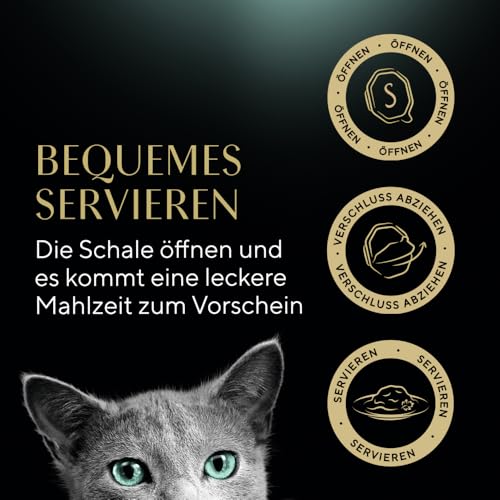 Sheba Classics in Pastete- Feinstes Katzennassfutter in der Schale - Fisch Variation (MSC) mit Lachs, Weißfisch, Thunfisch und Kabeljau - 32 x 85g