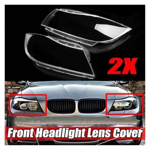 Cache lentille phare avant BMW 3 E90 E91 coque transparente de remplacement de phares 2006-2012 - 6