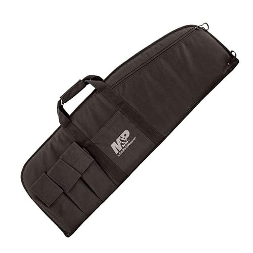 M&P by Smith & Wesson Duty Series Gun Case Padded Tactical Rifle Bag for Hunting Shooting Range Sports Storage and Transport